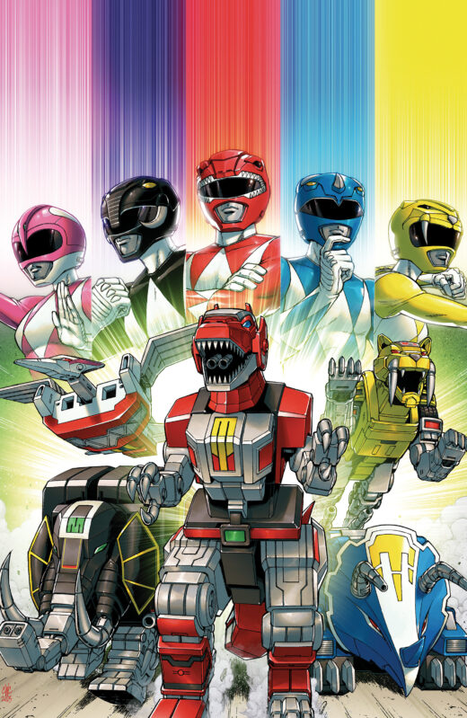 Mighty Morphin Power Rangers: Zord Quest #1 C Variant (Full Art, Foil, Coller)