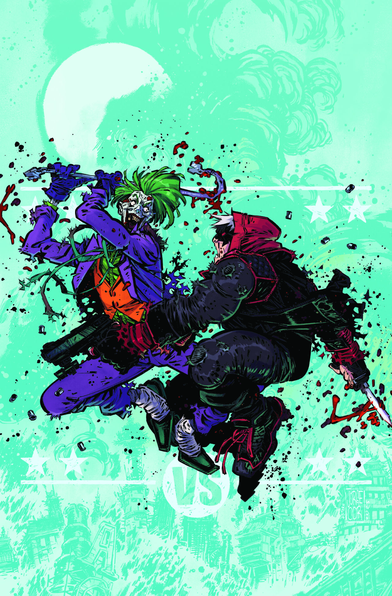 DC K.O. RED HOOD VS [REDACTED] #1 (ONE SHOT) CVR A JORGE CORONA ...
