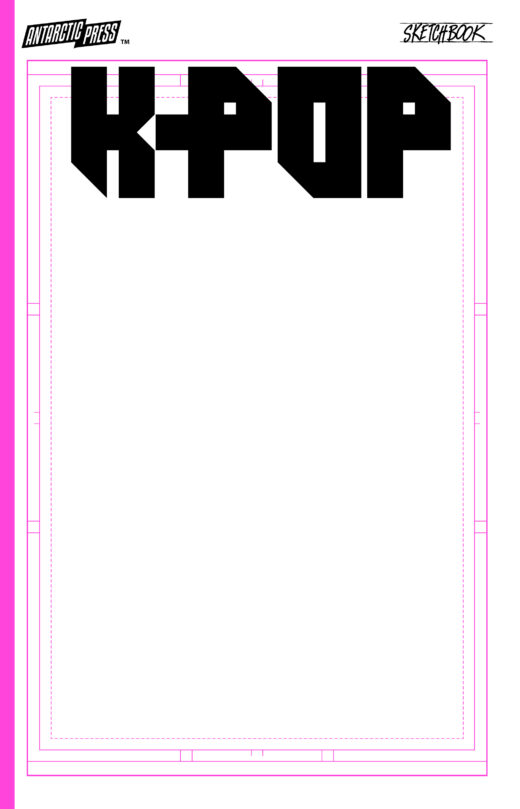 K-POP SKETCHBOOK (ONE SHOT) GLITTER PINK