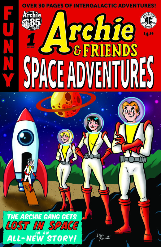 ARCHIE & FRIENDS #20 SPACE ADVENTURES CVR A DAN PARENT