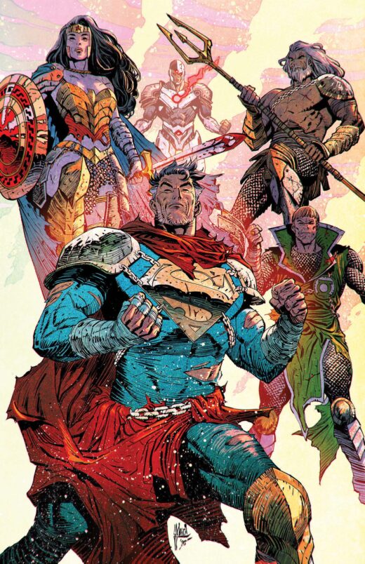 DC K.O. #4 (OF 5) CVR K INC 1:25 GUILLEM MARCH CARD STOCK VAR