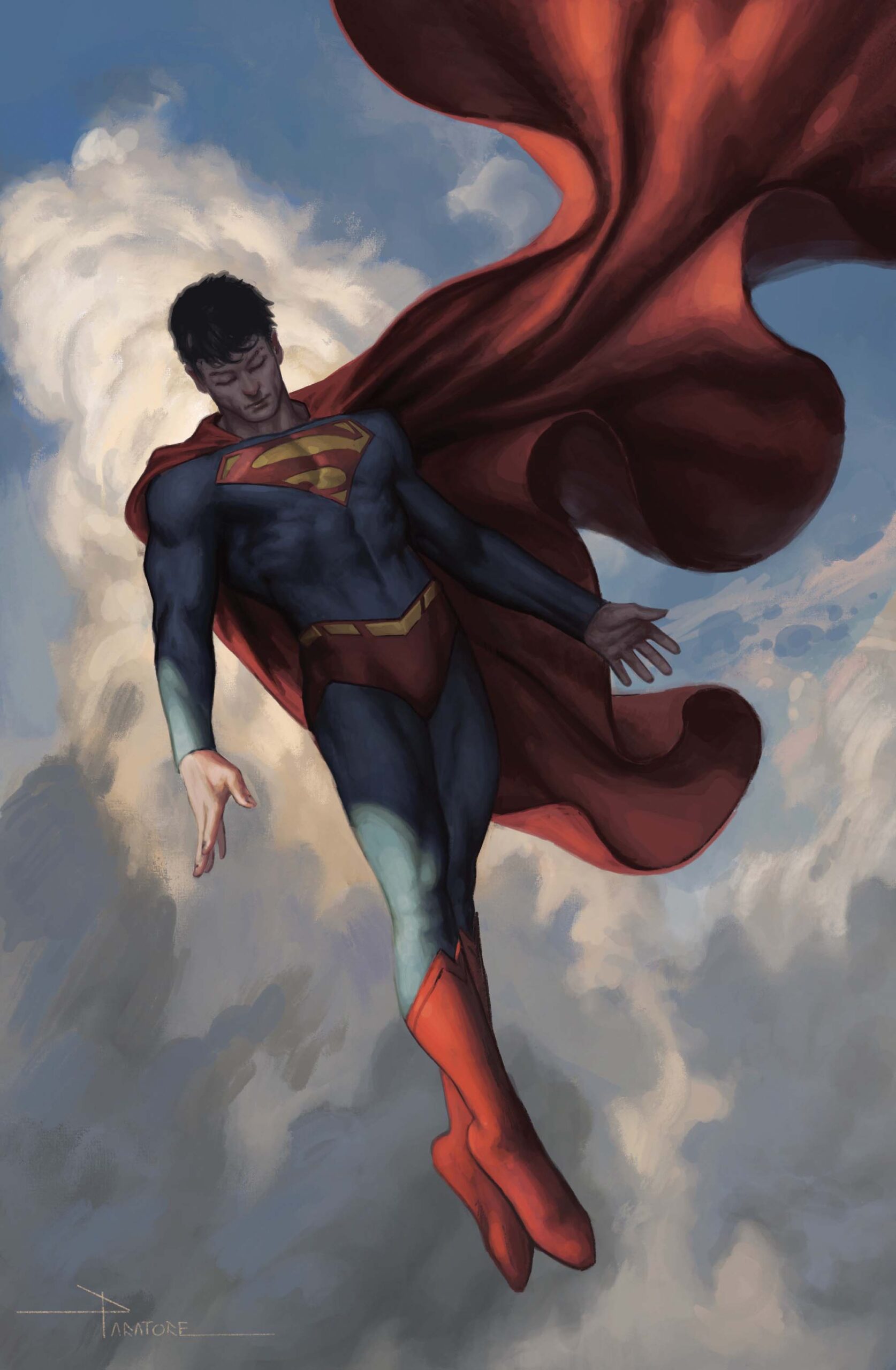 SUPERMAN #35 CVR D DAVIDE PARATORE CARD STOCK VAR (DC K.O.)