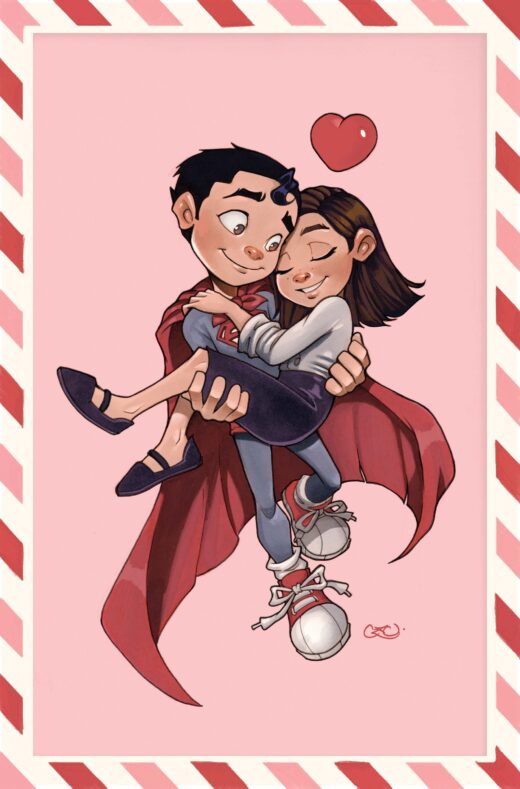 SUPERMAN #35 CVR F CHRISSIE ZULLO VALENTINES DAY CARD STOCK VAR (DC K.O.)