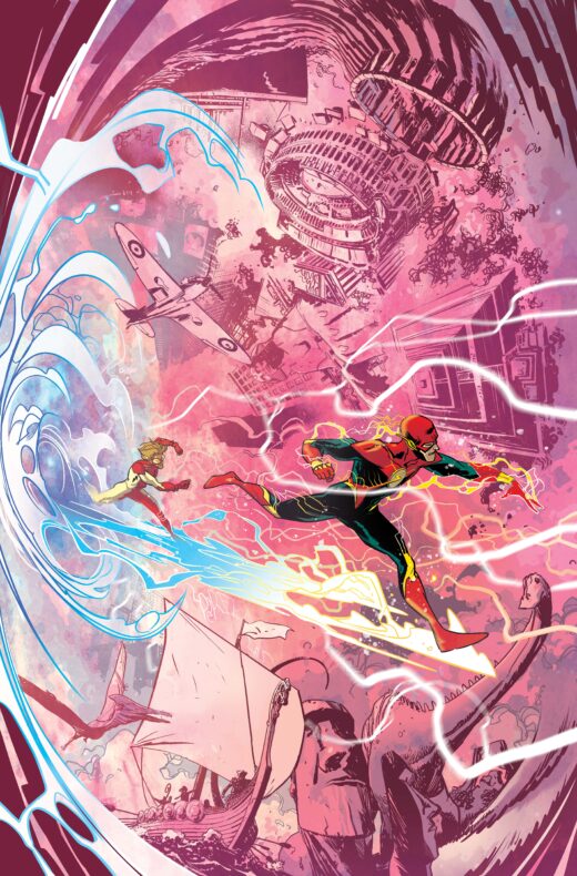 FLASH #30 CVR B RAMON PEREZ CARD STOCK VAR (DC K.O.)