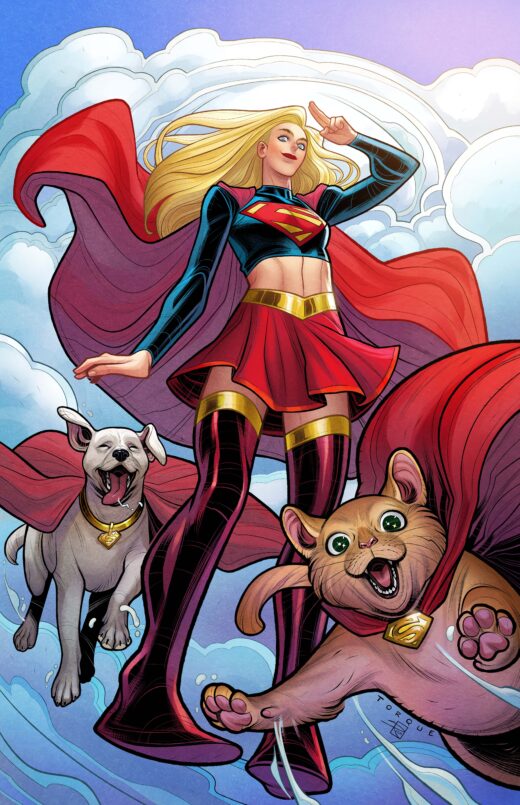 SUPERGIRL #10 CVR D ELIZABETH TORQUE CARD STOCK VAR