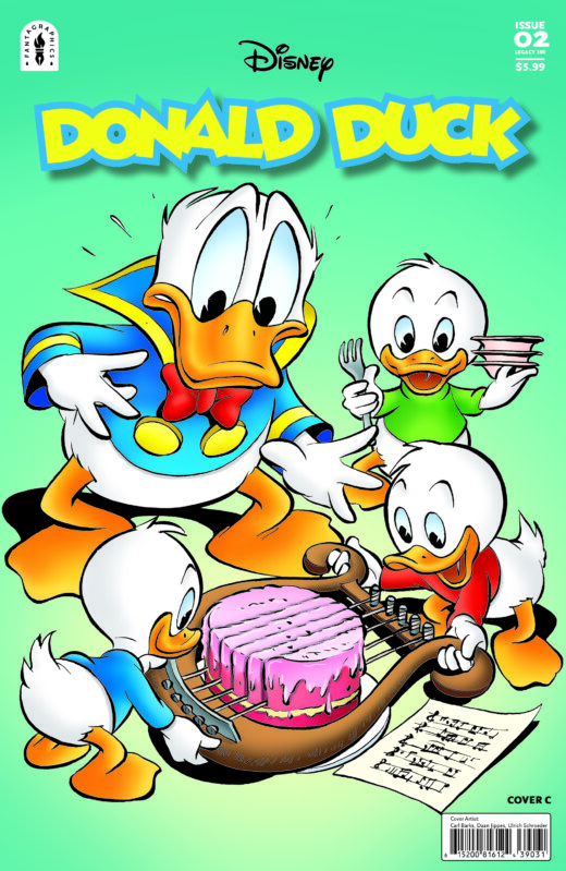 DONAD DUCK LEGACY #390 MASTER OF DISASTER CVR C INC 1:10 CARL BARKS DAAN JIPPES VAR