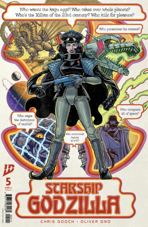 Starship Godzilla [Kai-Sei Era] #5 Variant RI (15) (Frank Movie Homage Cover)