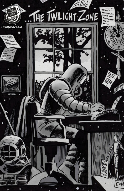 The Twilight Zone #5 Variant B (Francavilla Connecting Cover)