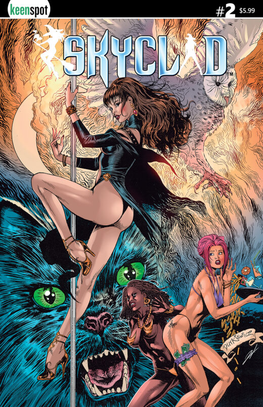 SKYCLAD #2 CVR A MICHAL DUTKIEWICZ FAMILIAR FRENZY (MR)
