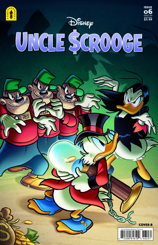 UNCLE SCROOGE LEGACY #466 BY MOONLIGHTS BLIGHT CVR B ANDREA FRECCERO VAR