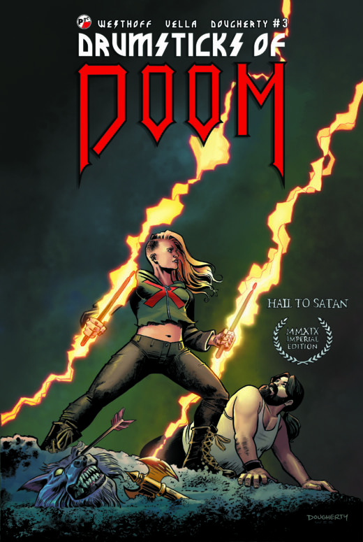 DRUMSTICKS OF DOOM #3 (OF 4) CVR A DAN DOUGHERTY