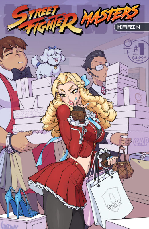STREET FIGHTER MASTERS KARIN #1 (ONE SHOT) CVR C SHARDANIC VAR