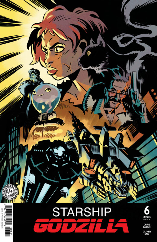 Starship Godzilla [Kai-Sei Era] #6 Variant RI (15) (Delpeche Movie Homage Cover)