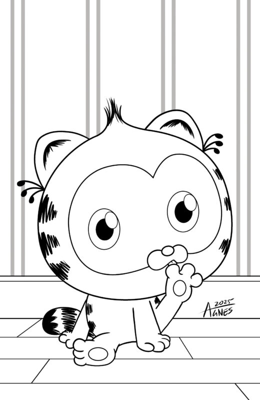 Baby Garfield #1 E 1:10 INCV (Full Art, Garbowska)