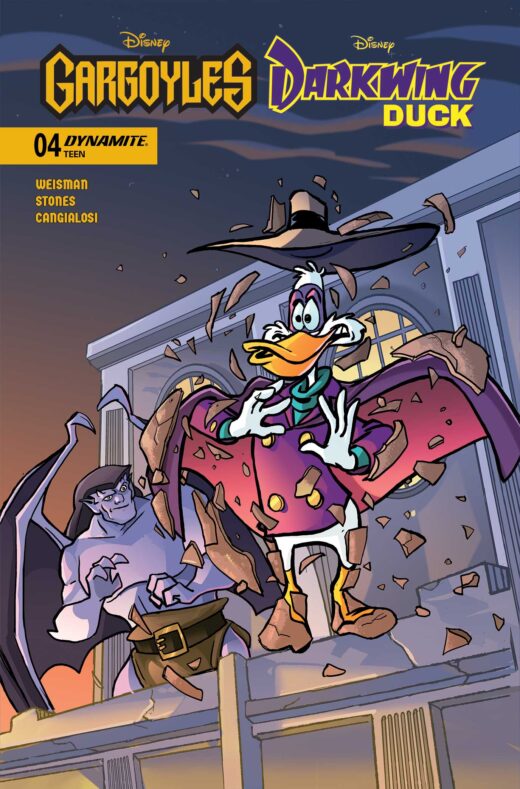 GARGOYLES/DARKWING DUCK #4 CVR A TAD STONES