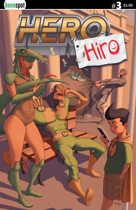 HERO HIRO #3 CVR B PIETRO VAR