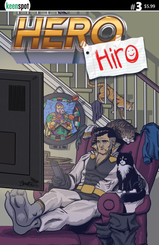 HERO HIRO #3 CVR C JERRY BENNETT VAR