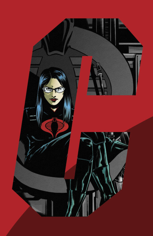 GI JOE A REAL AMERICAN HERO SSSILENT MISSIONS BARONESS #1 (ONE SHOT) CVR D INC 1:25 JORGE FORNES CONNECTING FOIL VAR