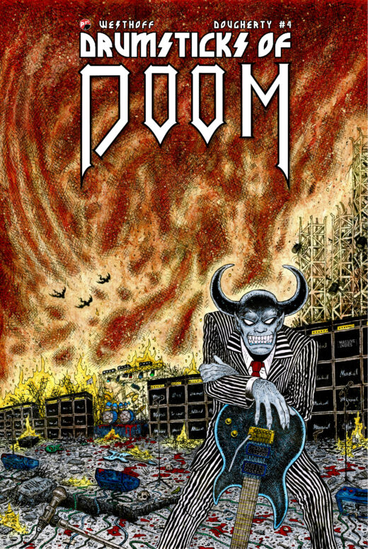 DRUMSTICKS OF DOOM #4 (OF 4) CVR A RYAN VELLA 