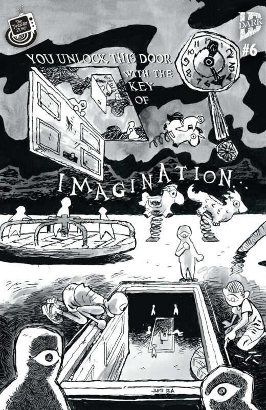 The Twilight Zone #6 Variant B (Ba Connecting Cover)