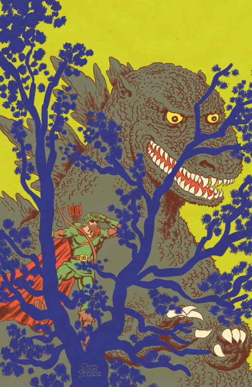 Godzillas Monsterpiece Theatre Presents: Romeo & Juliet & Godzilla Variant RI (10) (Scioli Robin Hood Variant)