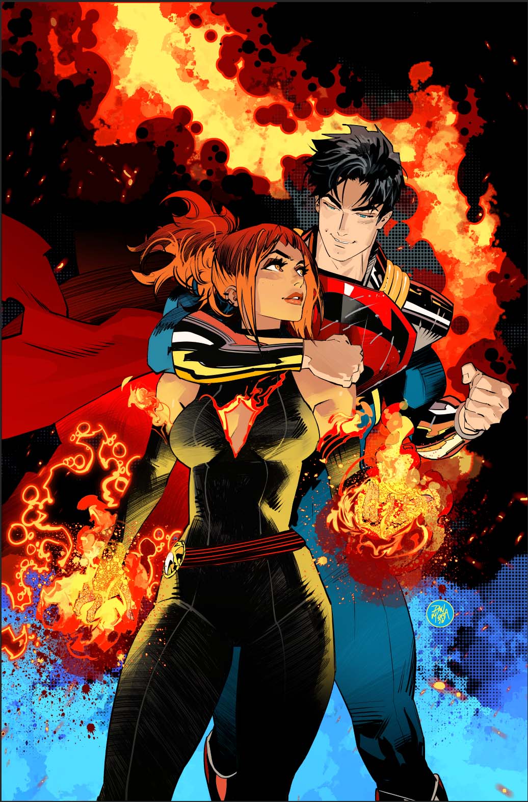 SUPERMAN #38 CVR A DAN MORA (THE REIGN OF THE SUPERBOYS)