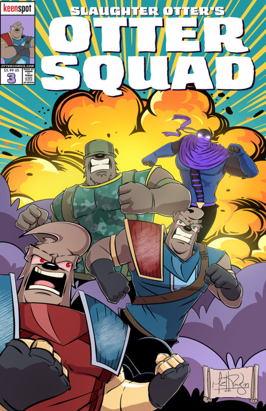 OTTER SQUAD #3 CVR A MATT RODGERS COOL GUYS DONT LOOK AT EXPLOSIONS