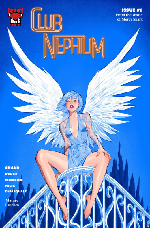 CLUB NEPHILIM #1 CVR D INC 1:10 ANDREW TARUSOV UV SPOT VAR (MR)