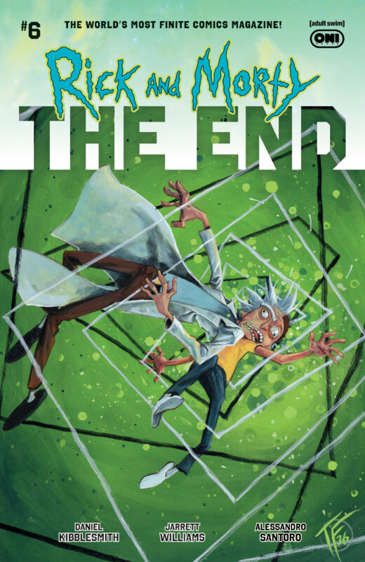 RICK AND MORTY THE END #6 (OF 6) CVR D INC 1:20 TOM FOWLER VAR