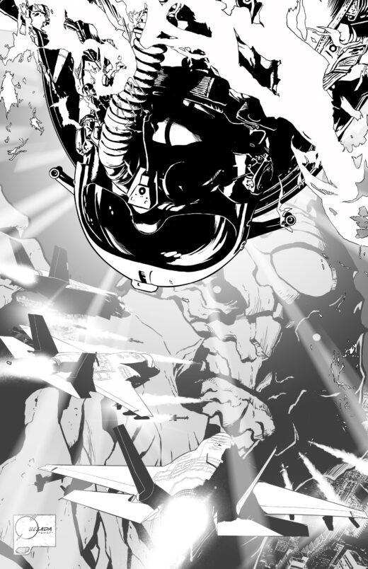 OLYMPUS SAGA MEGALITH #2 (OF 4) CVR F INC 1:100 JOE QUESADA BW VAR