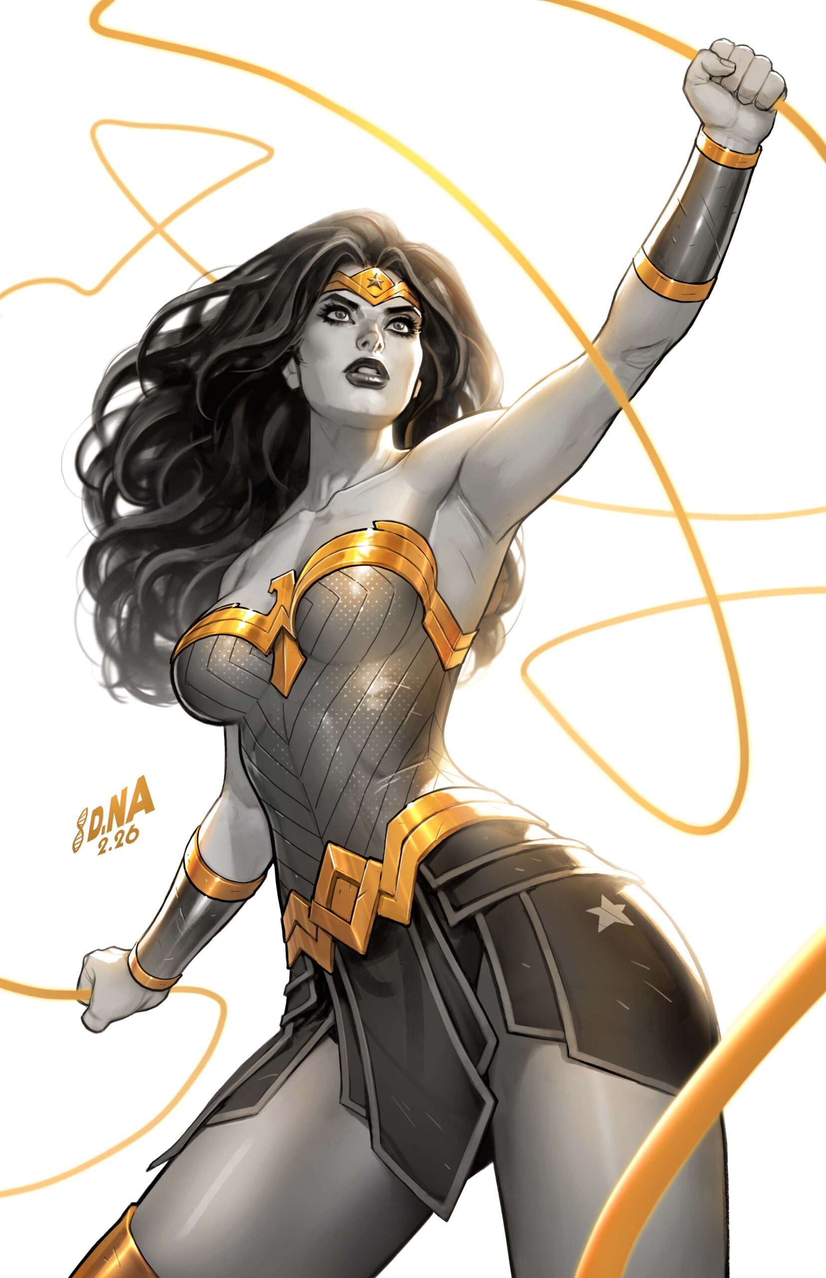 WONDER WOMAN #34 CVR B DAVID NAKAYAMA CARD STOCK VAR