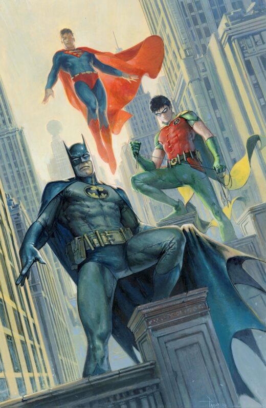 BATMAN SUPERMAN WORLDS FINEST #52 CVR C DAVIDE PARATORE CARD STOCK VAR