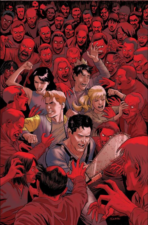 ARCHIE X ARMY OF DARKNESS #5 CVR H INC 1:10 CRAIG CERMAK VIRGIN VAR