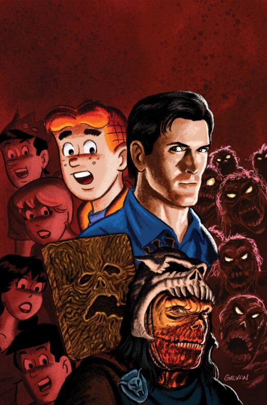 ARCHIE X ARMY OF DARKNESS #5 CVR J INC 1:20 BILL GALVAN VIRGIN VAR