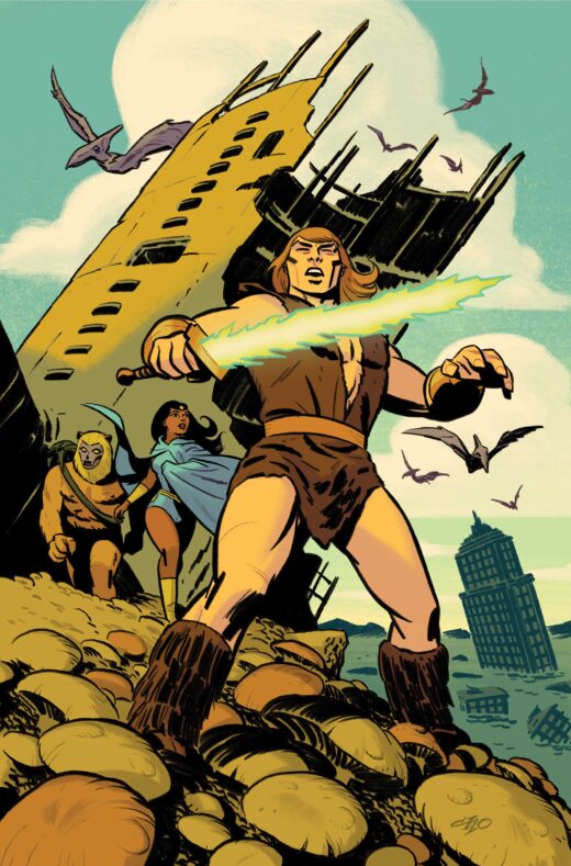 THUNDARR THE BARBARIAN #6 CVR E MICHAEL CHO METAL PREMIUM COVER VAR