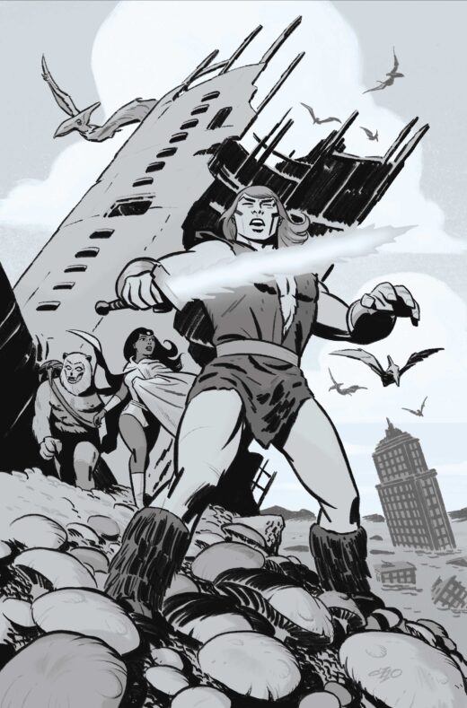 THUNDARR THE BARBARIAN #6 CVR H INC 1:15 MICHAEL CHO LINE ART VAR