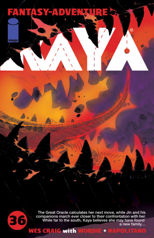 KAYA #36 CVR A WES CRAIG