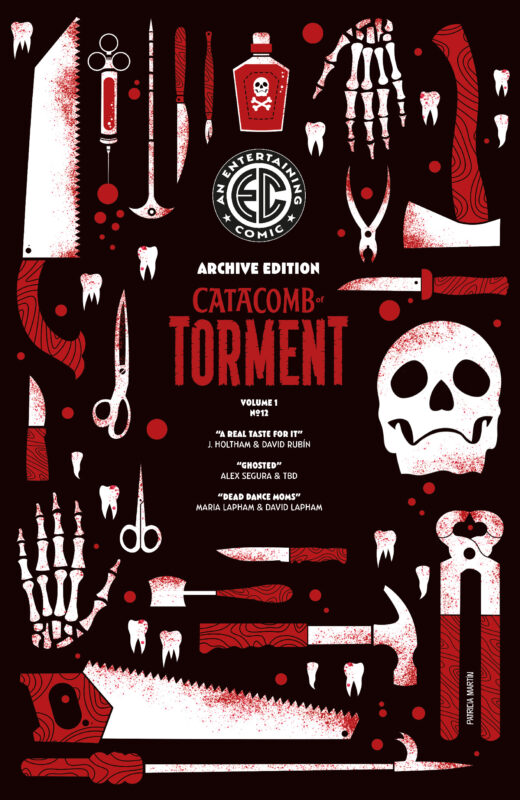 EC CATACOMB OF TORMENT #12 CVR E INC 1:50 PATRICIA MARTIN ARCHIVE EDITION VAR