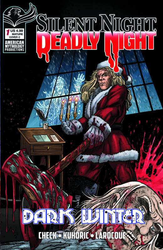 SILENT NIGHT DEADLY NIGHT DARK WINTER #1 (OF 2) CVR C BUZ HASSON VAR (MR) Previously Solicted Thru Diamond