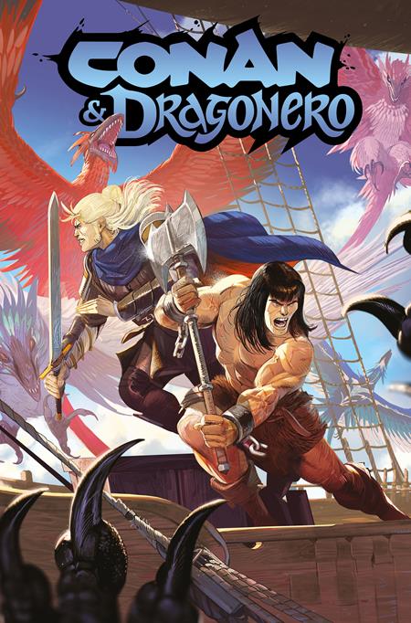 CONAN AND DRAGONERO #2 (OF 7) CVR B LORENZO NUTI VAR (MR)