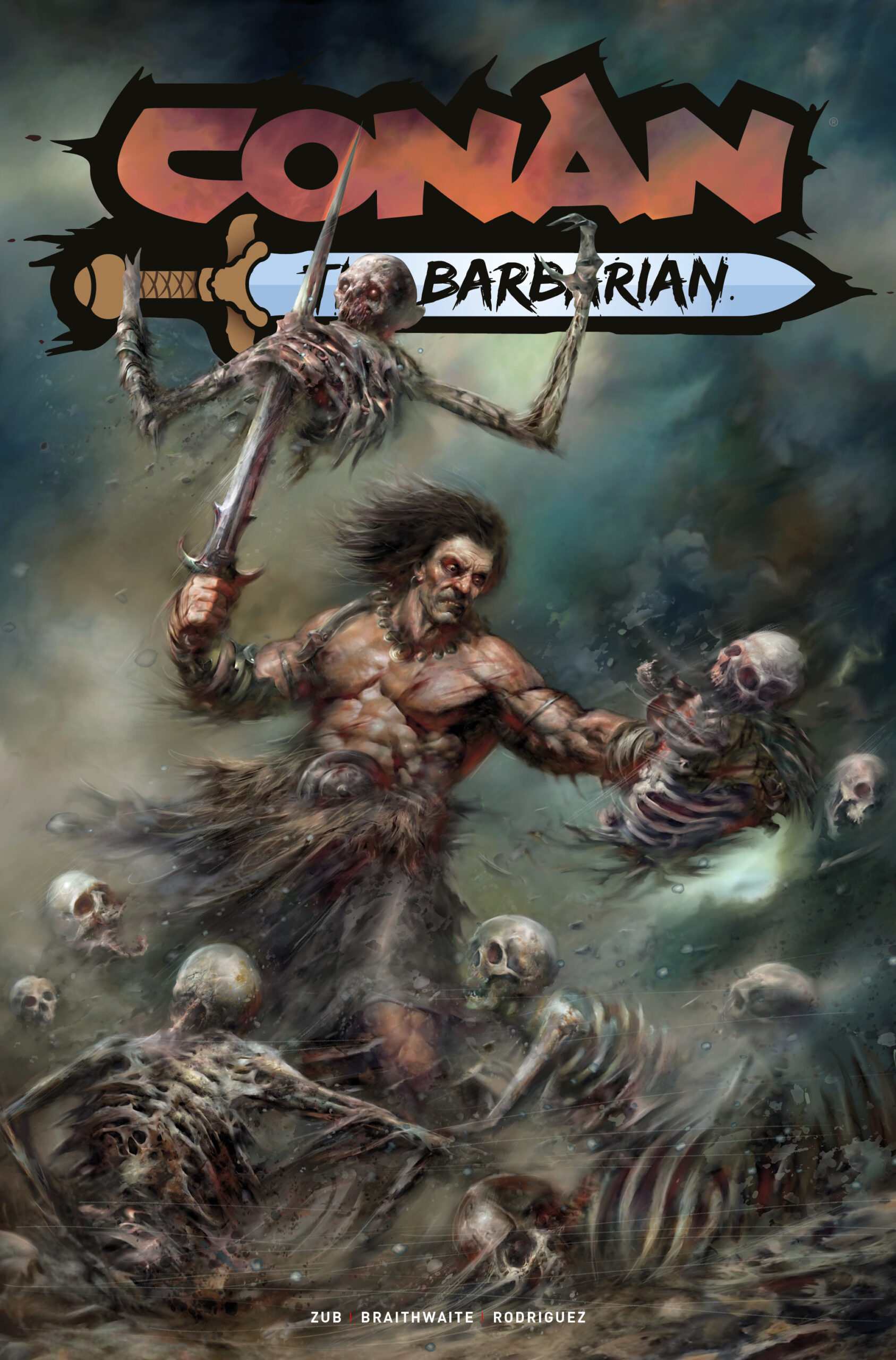 CONAN THE BARBARIAN #32 CVR D NICK PERCIVAL FOIL VAR (MR)
