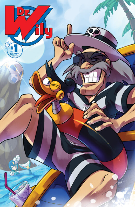 DR WILY #1  (ONE SHOT) CVR D INC 1:5 ANDREW DICKMAN VAR