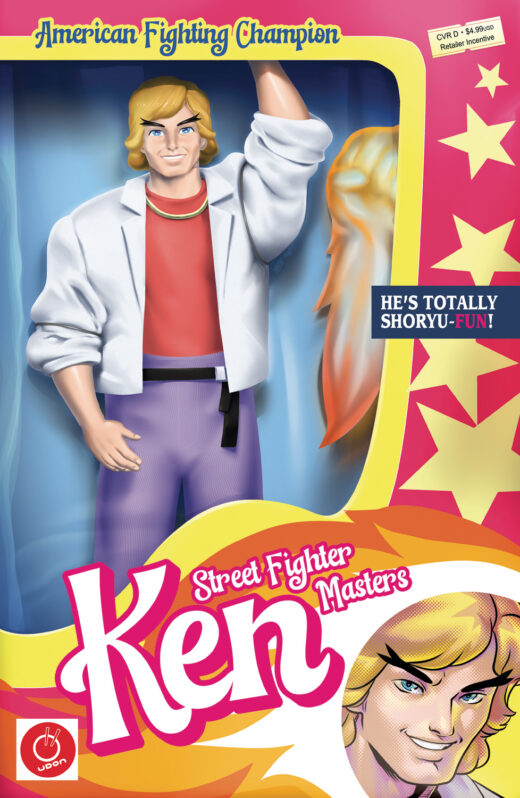 STREET FIGHTER MASTERS KEN #1 (ONE SHOT) CVR D INC 1:5 JEFFREY CRUZ VAR