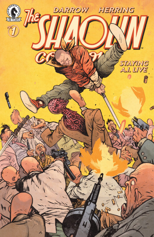 Shaolin Cowboy: Staying A.I.Live #1 (CVR D) (1:15) (Daniel Warren Johnson)