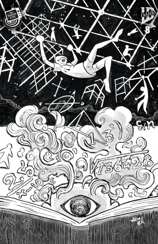 The Twilight Zone #8 Variant B (Ba Connecting Cover)