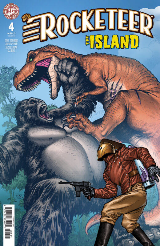 The Rocketeer: The Island #4 Variant RI (10) (Su)