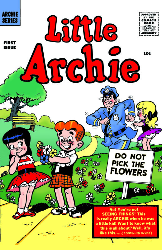 LITTLE ARCHIE #1 FACSIMILE CVR D BOB BOLLNG FOIL VAR