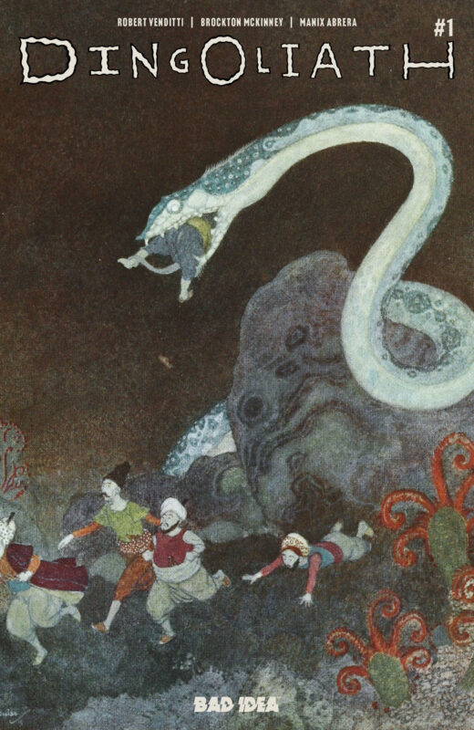 DINGOLIATH #1 (ONE SHOT) CVR D EDMUND CULAC OLD MASTERS VAR