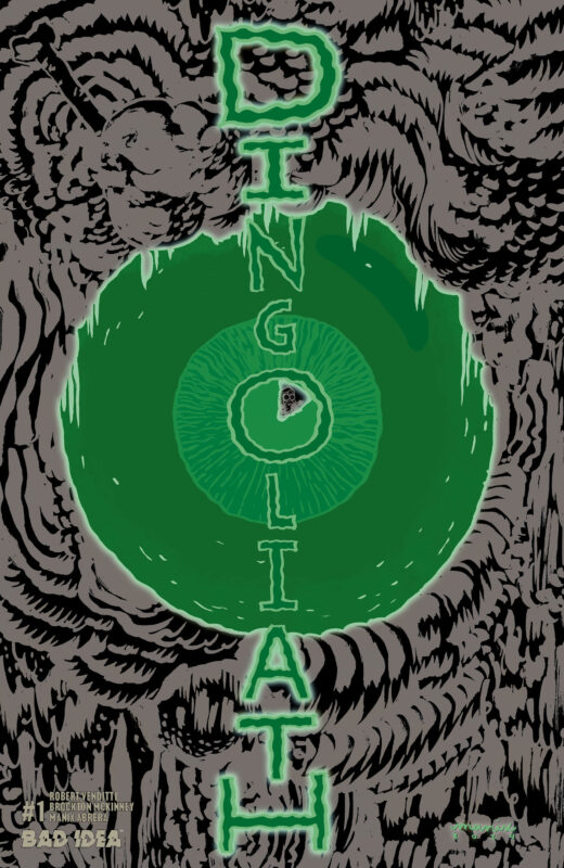 DINGOLIATH #1 (ONE SHOT) CVR F MANIX ABRER GLOW IN THE DARK VAR