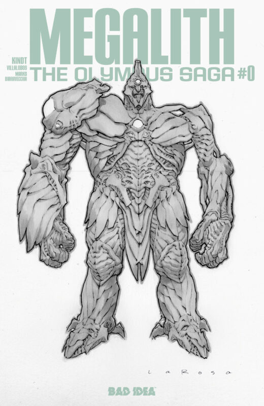 OLYMPUS SAGA MEGALITH #0 (OF 4) CVR E INC 1:20 LEWIS LAROSA BW VAR